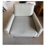 MMS002- Pin Stripe Accent Chair