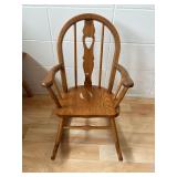 MMS152- Kids Wooden Rocking Chair