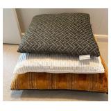 MMS193- Trio of Floor Cushions Zabuton