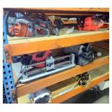 Pallet Rack SELLS, ChainSaws, 2 PTO SHAFTS