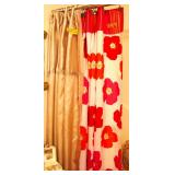 Very Nice Quality Shower Curtains with Matching Hooks