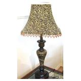 Ceramic Beaded Leopard Shade Table Lamp - Good Quality
