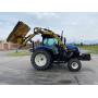 New Holland TS100A Tractor w/ Alamo 21' Machete 60" Rotary Boom Mower