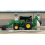 2013 John Deere 5075M Tractor 4x4 w/Backhoe & Loader Bucket