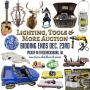 #1870: Lighting, Tools, & More Auction: 11001 Houser Dr, Ste 26: Fredericksburg VA 22408 (JunkBusters)