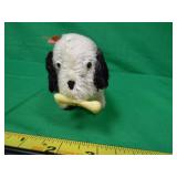 Key windup toy dog working