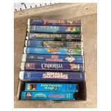 10 MIXED VHS TAPES - RECORDS CD DVD VHSCLOTHING