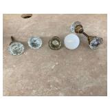 Old glass and porcelain doorknobs22 GOLD ROPE NECKLACE - GOLD & SILVER