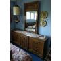 Thomasville Dresser With Matching Mirror