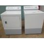 Blg2 Amana washer dryer set, stainless wash tub,