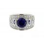 Brilliant 2.50 ct Tanzanite Designer Ring