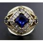 Elegant 4.77 ct Sapphire Cocktail Ring