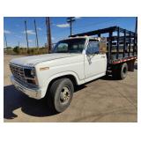 DENVER PUBLIC SCHOOLS-(4) Bluebird Buses, 1982 Ford F350 Stakebed Truck