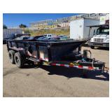 2022 BIG TEX LOW PROFILE DUMP TRAILER