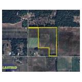 LASTBIDrealestate.com Online Auction on January 14, 2025 of 21.94 Acres of Orchard Land in Shelby, MI