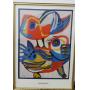 Signed Painting By Karel Appel