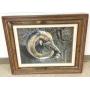 Framed signed K.(Karl) Wanghen Minnesota artist