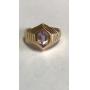 14K Yellow Gold & Amethyst Ring