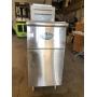 (1355) Main Street Equipment 50 lb. Stainless Steel Floor Fryer