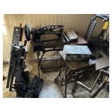 Swinger sewing machines and contents of room