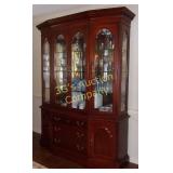 Mahogany China Hutch