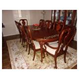 Mahogany Dining Table w/ 8 Chairs ******