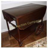 Mahogany Tea Cart