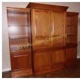 Oak 3 Piece Entertainment Center