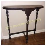 Oak Wall Accent Table