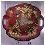 Decorative Serving Tray with Stand