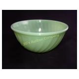 Fire King Jadeite Swirled Pattern Mixing Bowl